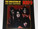 Kiss 'The Evolution Of.. The Saga Continues' Brazil Pressing Vinyl Record LP NM