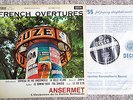 SXL 2263    ED1  w/b gr. ANSERMET  FRENCH OVERTURES....U.K.
