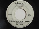 PETITES The Beating Of My Heart Elmor Doo Wop R&B Girl Group Orig Label 45 HEAR