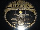 HANS ALBERS Nig Ist Braun Wie Eine Kaffebonne 78 DECCA C16063