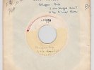 GENE VINCENT 1 SIDE EP FRENCH TEST PRESSING PROMO RADIO 
