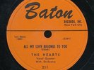 14pc78- R&B vocal group-Baton 211-The Hearts