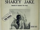 Rare Blues LP - Shakey Jake - Make It Good To You - Good Times Records #GTS 1001