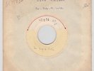 GENE VINCENT ONE SIDE FRENCH TEST PRESSING PROMO RADIO 