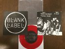 Blank Label Red Vinyl 7