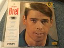 disque LP JACQUES BREL Olympia 1961 Corti RAUBER Jouannest JANIN PHILIPS 77.386