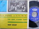 ALLY MICHEL and the Four Blue Stars -45t- toi que j'aime tant (Belgium) 1960s