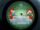 M. TOKAROFF'S VOCAL TRIO RUSSIAN FOLK SONG 78 R.P.M. COLUMBIA E -7930 1920s