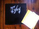 FURY Self titled metal LP PRIVATE press Black Sabbath FURIOUS Records PROMO KIT