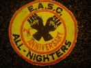 ORIGINAL RARE NORTHERN SOUL PATCH-EAST ANGLIAN SOUL CLUB 2ND ANNIVERSARY