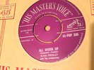 ELVIS PRESLEY;ALL SHOOK UP/HEARTACHES BEGIN,HMV 45-POP 359 SILVER