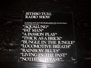 Jethro Tull Radio Show Interview LP Record Album Promo Excellent Vinyl