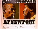 MILES DAVIS THELONIOUS MONK  PROMO    At Newport 1964 Jazz LP Columbia CL 2178