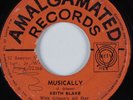 Reggae 45 KEITH BLAKE Musically AMALGAMATED HEAR