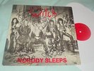 WITCH-Nobody Sleeps M-LP RARE ORIGINAL AUTOGRAPHED PRIVATE METAL