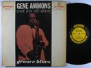 GENE AMMONS Groove Blues LP on Prestige VG++ DG mono