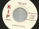 TEEN BALLADS ROCKABILLY-- LAVERNE STOVALL-- YOUR LOVE--HEAR BOTH- 1959 TEXAS KIP