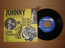 JOHNNY HALLYDAY , TOUT BAS TOUT BAS / COMME L'ETE DERNIER , DANISH PRESS