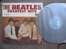 THE BEATLES GREATEST HITS VOL 1 GREEN PARLOPHONE RECORD VINYL LP 12