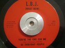 Soul/Funk 45 Us Everyday People You're The One For Me/Your Sweet Lovin' LBJ