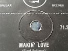 Floyd Robinson - Makin' Love 78 rpm single