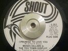 Northern Soul 45 Moses Dillard - I Promise To Love You SHOUT DJ WL Ex Orig.