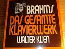 Walter KLIEN - BRAHMS Complete Works for Solo Piano 6-LP-Box FSM