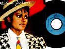 Michael Jackson Rare French Promo PS One Sided 45 Thriller Message France EX 
