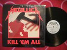 METALLICA Kill 'Em All LP Megaforce 1983 ORIGINAL IN SHRINK w/ Inner Sleeve