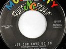 MUSIC CITY SOUL BROTHERS: Let Our Love Go On 45 (Great group sound) rare Soul