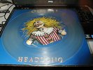 QUEEN HEADLONG  . LIMITED EDITION UK PICTURE DISC  CLEAR VINYL