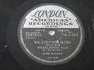 WILLIE DIXON Walking The Blues / Crazy For My Baby 78 UK London Records 1955