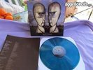 PINK FLOYD THE DIVISION BELL BLUE MARBLE COLORED VINYL G/F W/LYRIC SHEET NEW