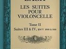 HENRI HONEGGER Bach Cello suites Tome II French VALOIS Resurgences MB 327 Mint