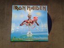 IRON MAIDEN  SEVENTH SON OF A SEVENTH SON  LIMITED BLUE REISSUE  LP