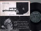 SERGE GAINSBOURG du chant a la une RARE ENVELOPPE PROMO PHILIPS 76.447 10