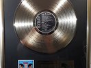 Elvis Presley Double Trouble goldene Schallplatte gold record