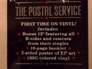 POSTAL SERVICE Give Up original press 2 x LP Red Delux ED Sealed Brand New Bonus