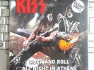 KISS  ROCK AND ROLL ALL NIGHT IN ATHENS   LIMITED 7' INCH SINGLE  CLEAR VINYL