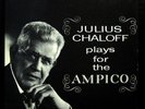 JULIUS CHALOFF plays for the ampico LP VG+ Private Piano Chaloff School Of Music