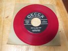 Johnny Carroll Rock n Roll Ruby red vinyl 70s rockabilly 45 on Decca