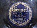 78 Rpm NEW ORLEANS RHYTHM KINGS Sweet Lovin' Man / Maple Leaf Rag GENNETT 5104