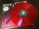 THE CULT 'SONIC TEMPLE' 1989 HARD ROCK VINYL ALBUM LP *RARE RED VINYL PRESSING*