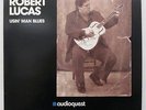 ROBERT LUCAS Usin Man Blues LP RARE 1990 orig AudioQuest AQ-LP 1001 AUDIOPHILE