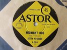 BETTY McQUADE - MIDNIGHT BUS / TONGUE TIED - ORIGINAL AUS. 45