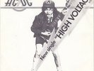 AC/DC HIGH VOLTAGE/LIVE WIRE.FIRST U.K. PICTURE SLEEVE 7