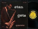 STAN GETZ Stan Getz Quartets LP PRESTIGE PRLP 7002 Orig US 1955 NYC RVG DG MONO