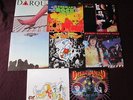 8  ROCK  LP's  CSNY, Dylan & The Dead, Rainer Baumann Band, Rose Tattoo...