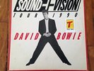 LP VINYL PROMO DAVID BOWIE SOUND VISION TOUR BRAZIL 1990 RADIO TRANSAMERICA RARE
