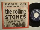 Rolling Stones 45,,,Come on / I want to be loved ))) Denmark/Danish RARE 7 